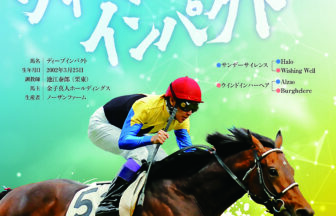 ディープインパクト｜名馬全史色紙コレクション Vol.3｜ノーマル色紙