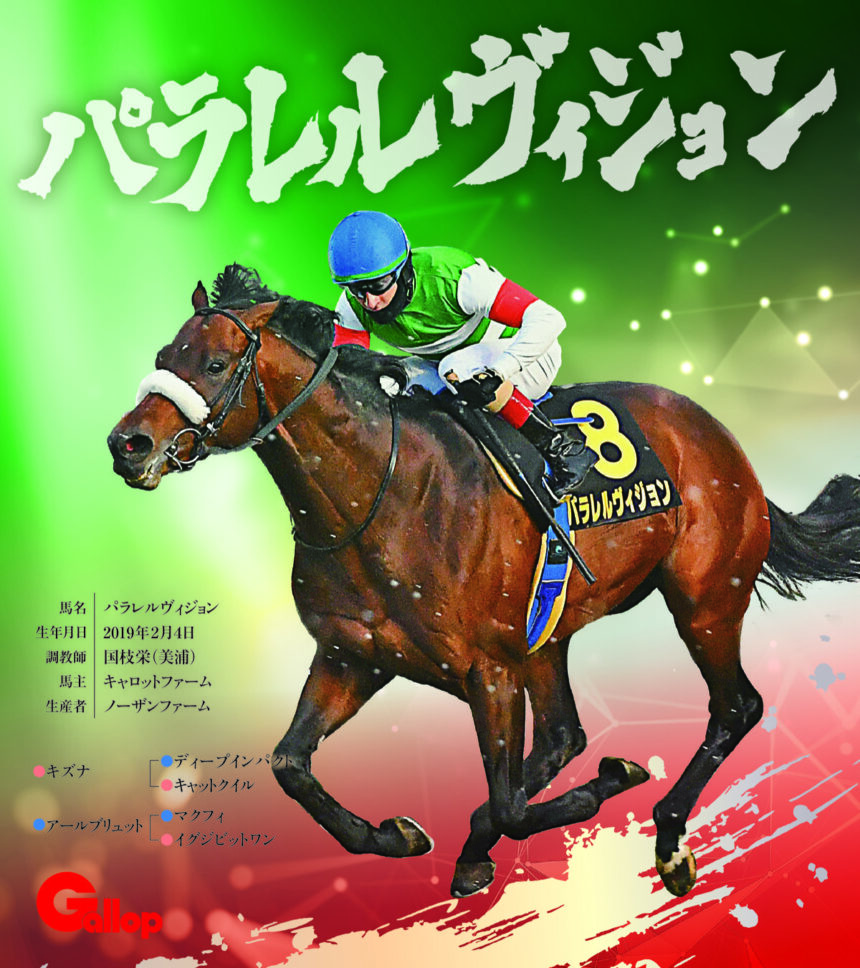 パラレルヴィジョン｜名馬全史色紙コレクション Vol.4｜ノーマル色紙