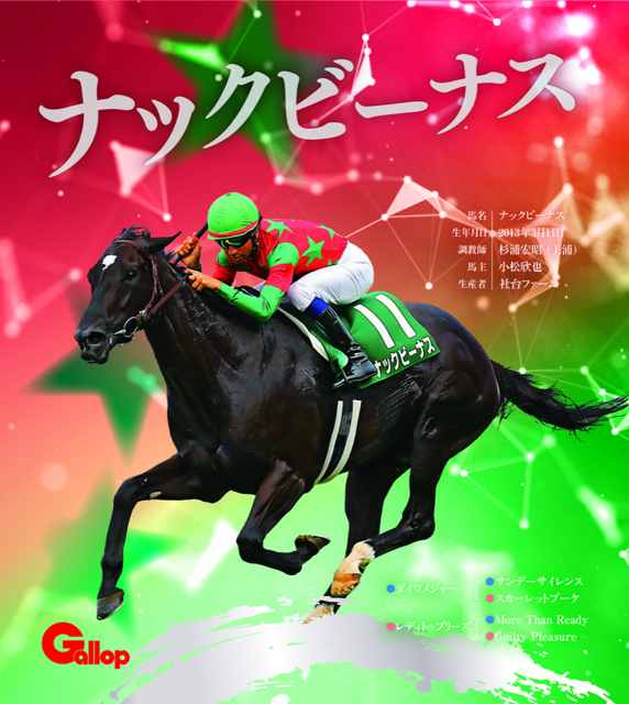 ナックビーナス｜名馬全史色紙コレクション Vol.5｜ノーマル色紙