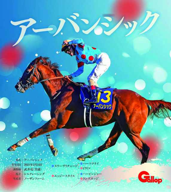 アーバンシック｜名馬全史色紙コレクション Vol.5｜ノーマル色紙